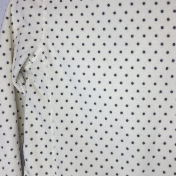 Uniqlo women's size Small polka dot fleece jacket. - Picture 5 of 8